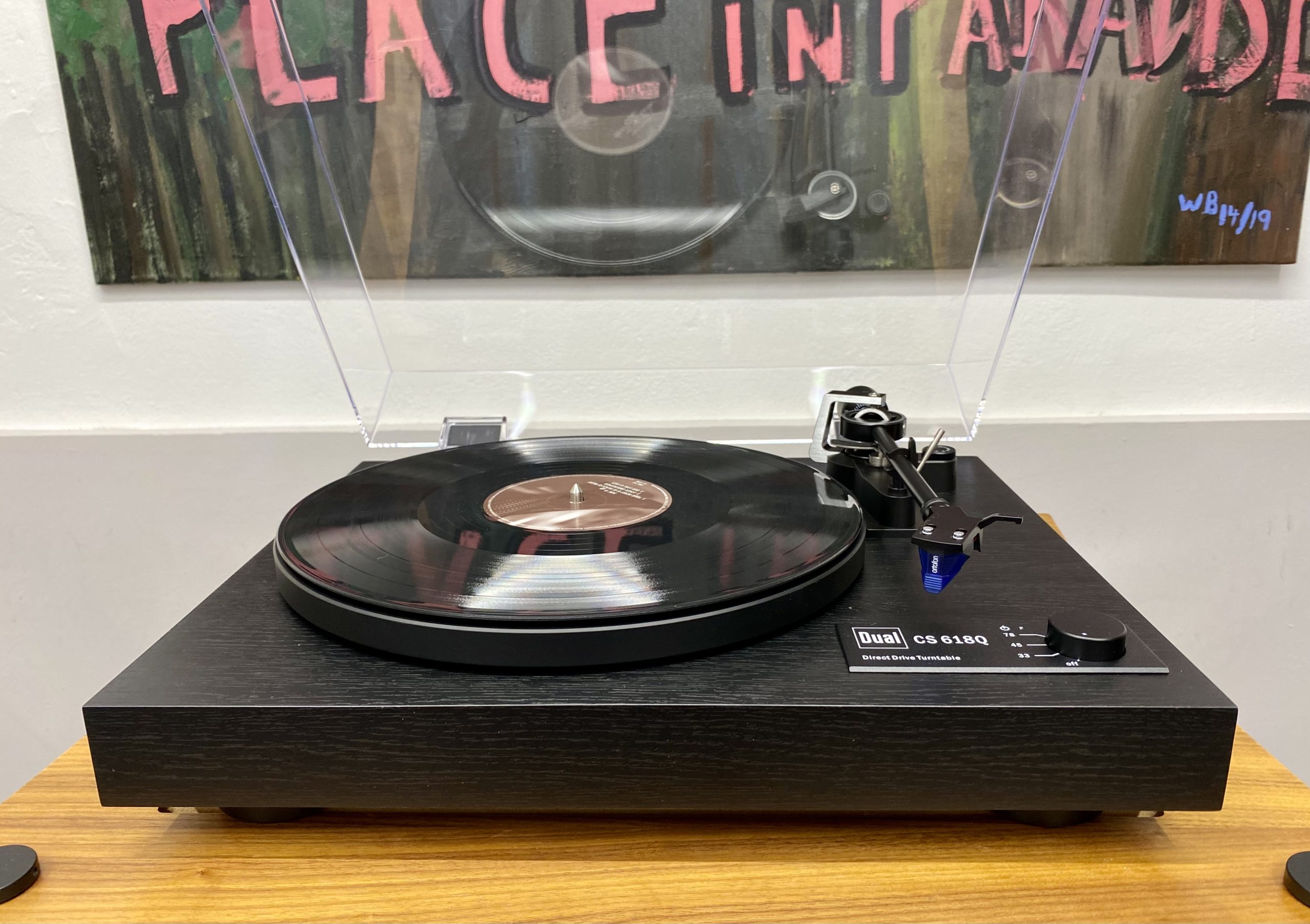 Dual CS 618 Q Plattenspieler – Direktantrieb für audiophile Vinylwiedergabe